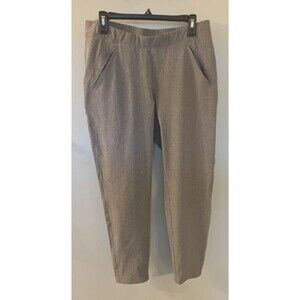 Lukka Lightweight Womens Gray Pull On Athleisure Casual Pants Size Medium